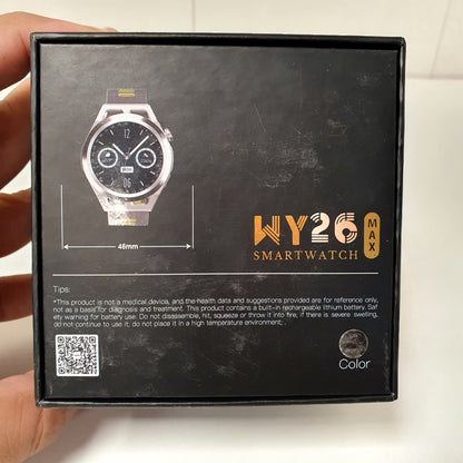Classic metal Smart Watch Digital BP Tracking Bluetooth Mobile Connectivity Deep Waterproof