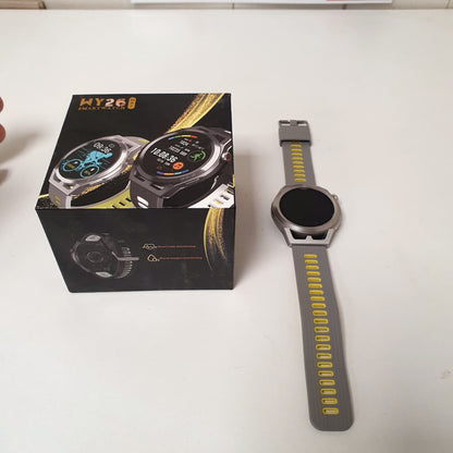 Classic metal Smart Watch Digital BP Tracking Bluetooth Mobile Connectivity Deep Waterproof