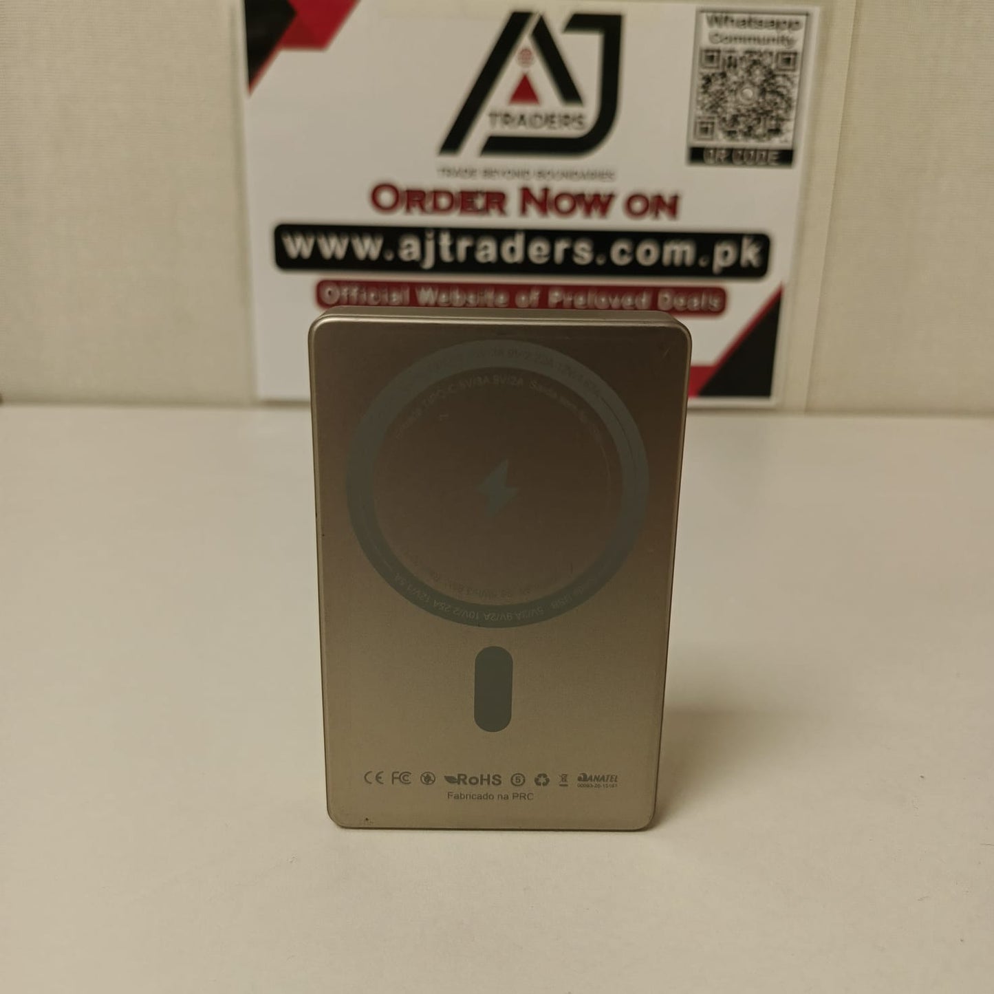 Magnetic Wireless Charger Iphone & Android Fast Power Bank, 121900