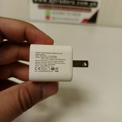 Anker 30w Dual C Port Adapter, 122150