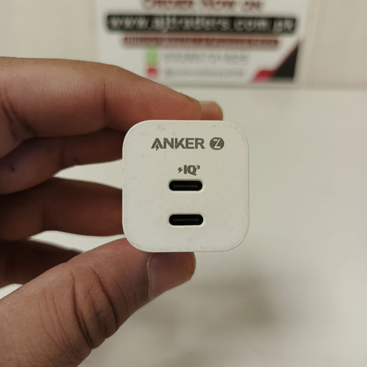 Anker 30w Dual C Port Adapter, 122150