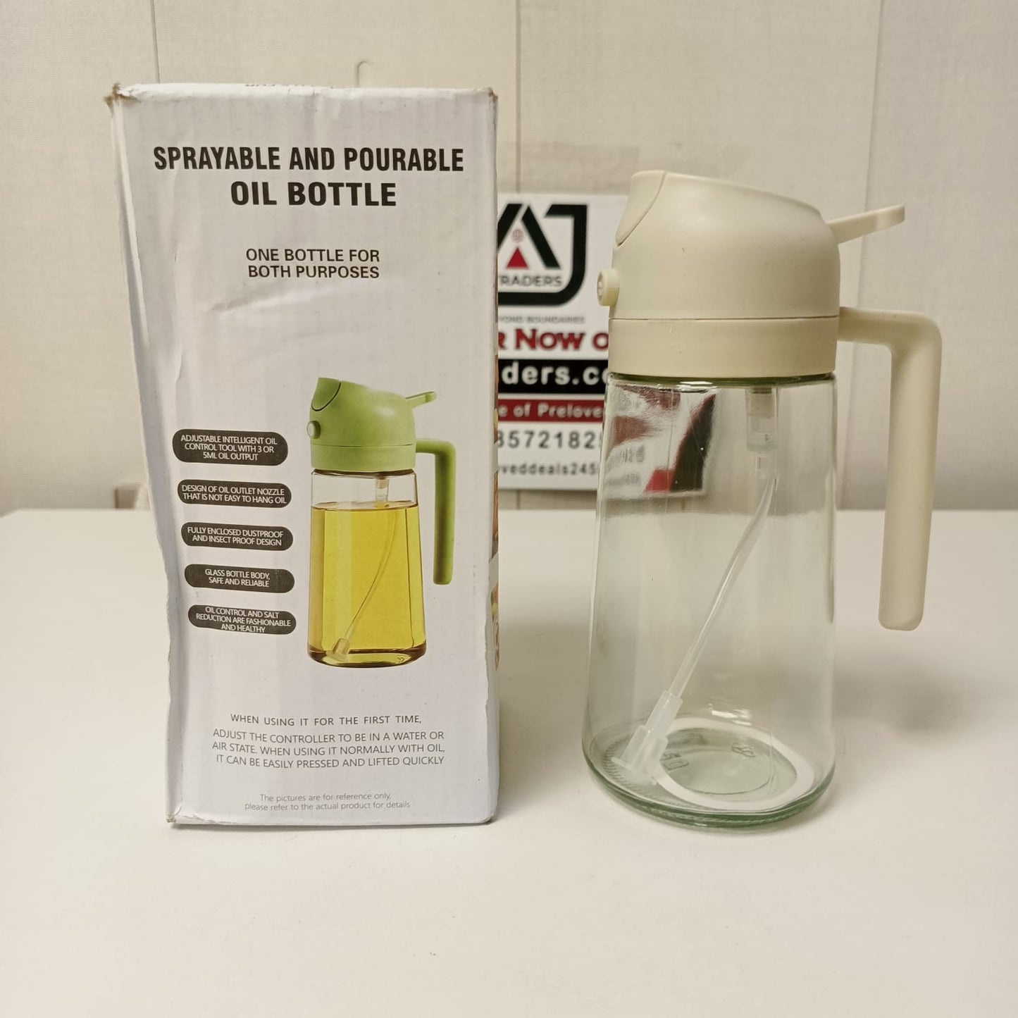 Spray and Pourable Oil Bottle, 121550