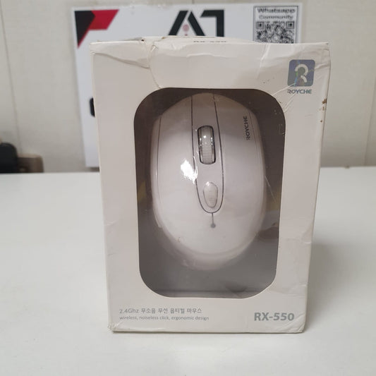 Royche White 2.4ghz Wireless Mouse, 12650