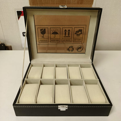 10 Watches Leather Display Box, 183000