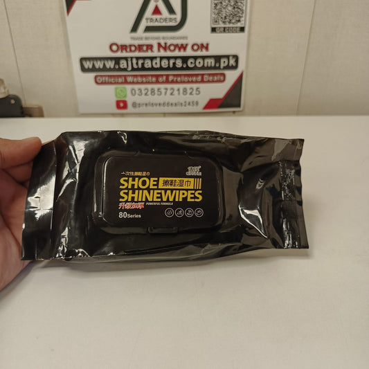 Shoe Shine Wipes Multi Tasking 80 Pcs, 52200