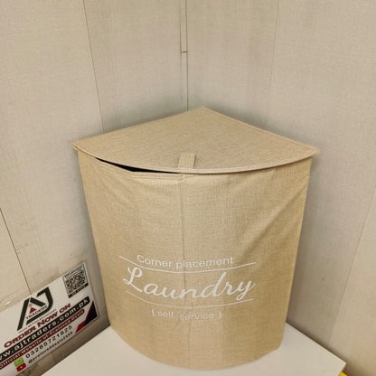 Corner Placement Laundry Basket, 33050