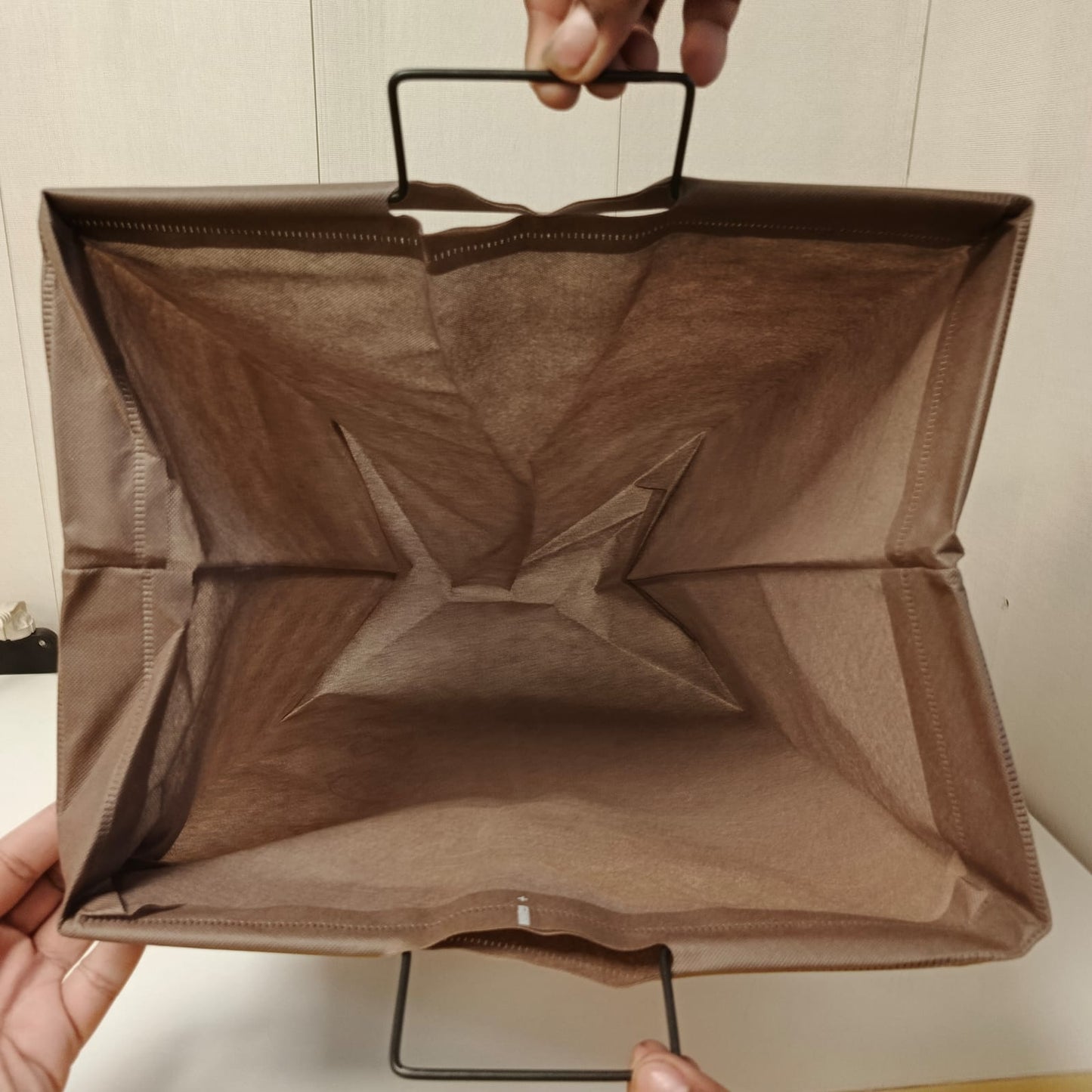 Washday Laundry Foldable Brown Basket, 64000