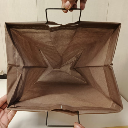 Washday Laundry Foldable Brown Basket, 64000