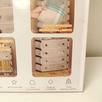 5 Step Shoe rack with Stand, 121920