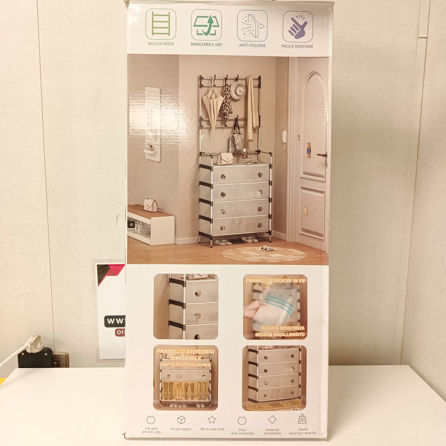 5 Step Shoe rack with Stand, 121920
