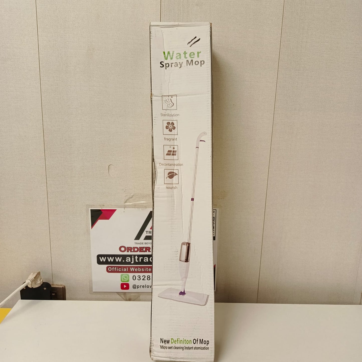 Water Spray Cleaning Mop, 61800