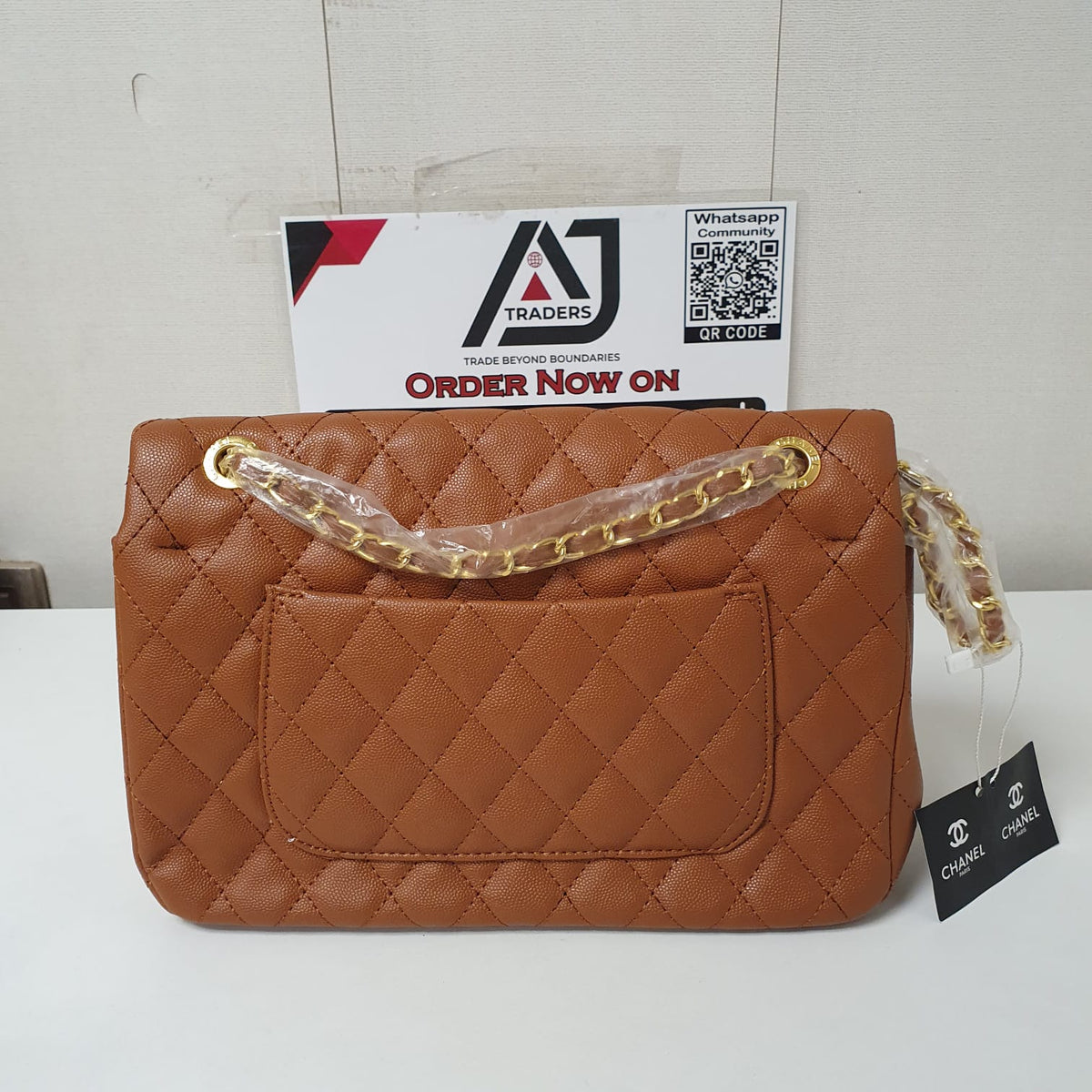 Chanel Ladies Shoulder Bag Golden Chain, 24950