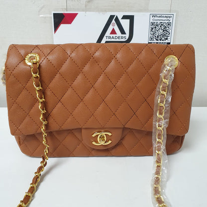 Chanel Ladies Shoulder Bag Golden Chain, 24950
