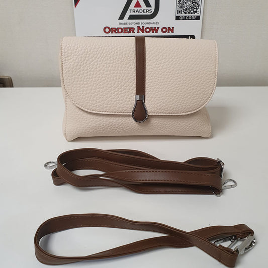 Ladies Button Style Fashion Bag, 42950