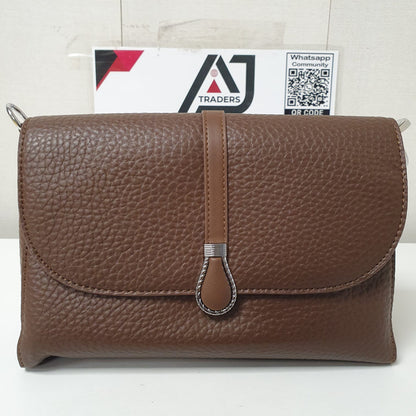 Ladies Button Style Fashion Bag, 42950