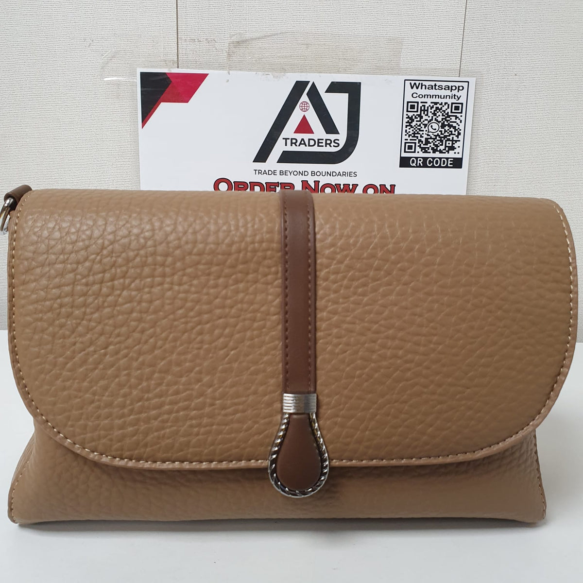 Ladies Button Style Fashion Bag, 42950