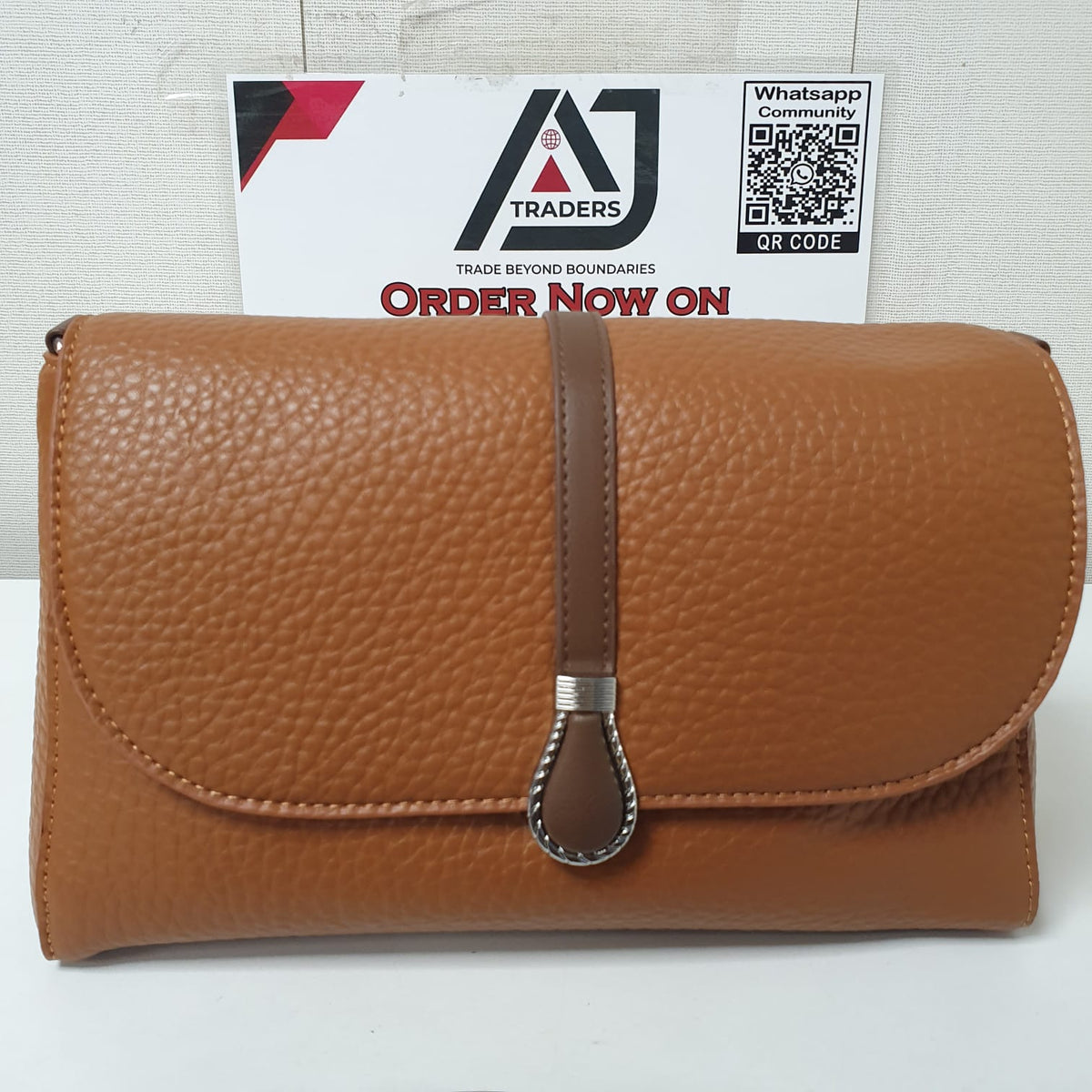 Ladies Button Style Fashion Bag, 42950