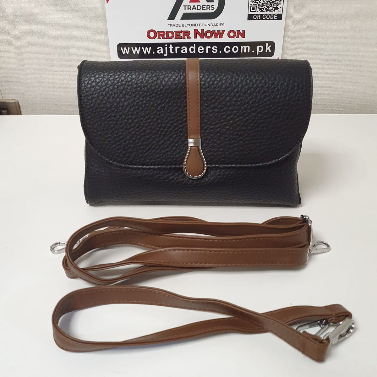 Ladies Button Style Fashion Bag, 42950