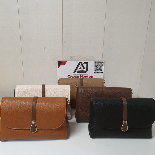Ladies Button Style Fashion Bag, 42950