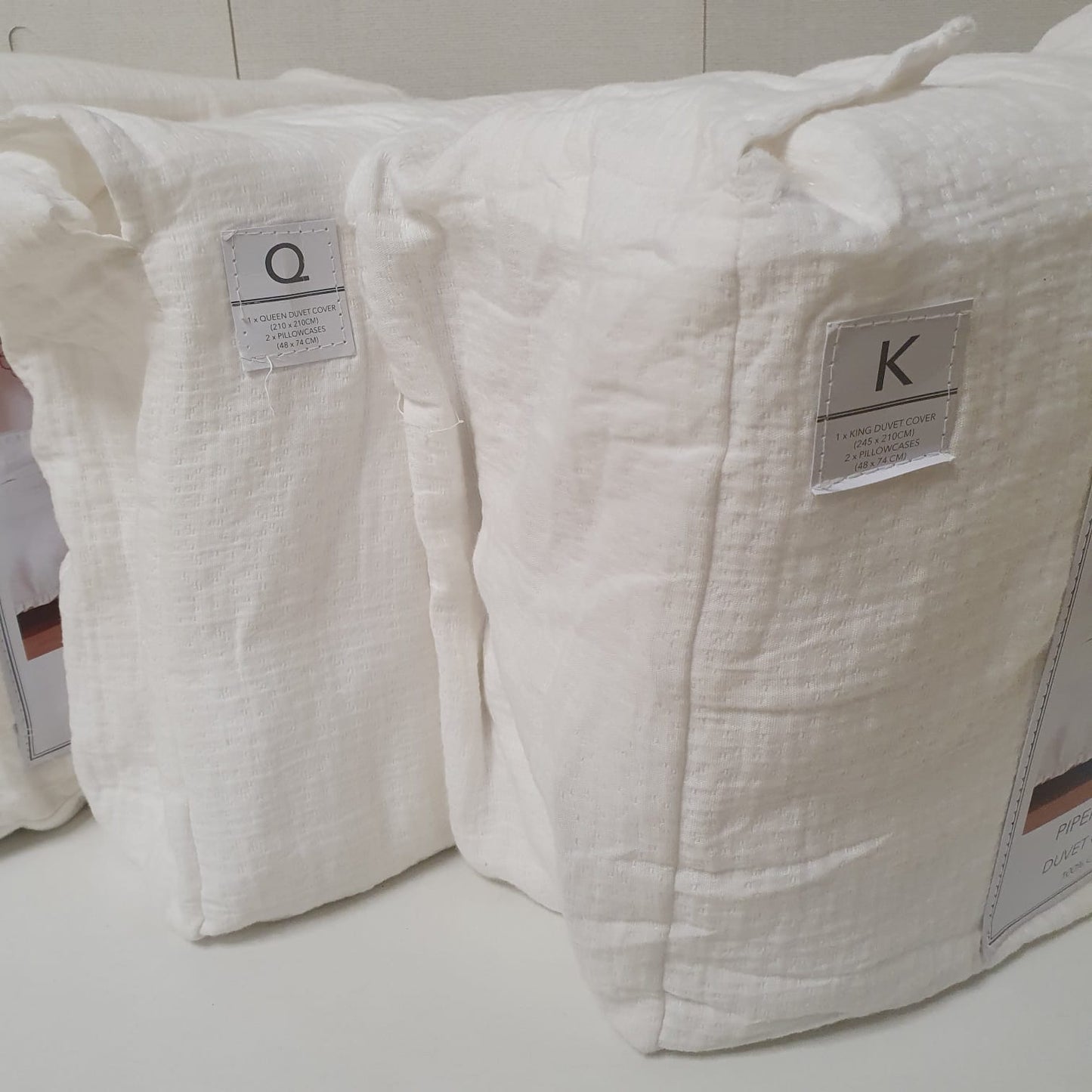 King Gracious Living Piper Cotton Duvet Set , 1