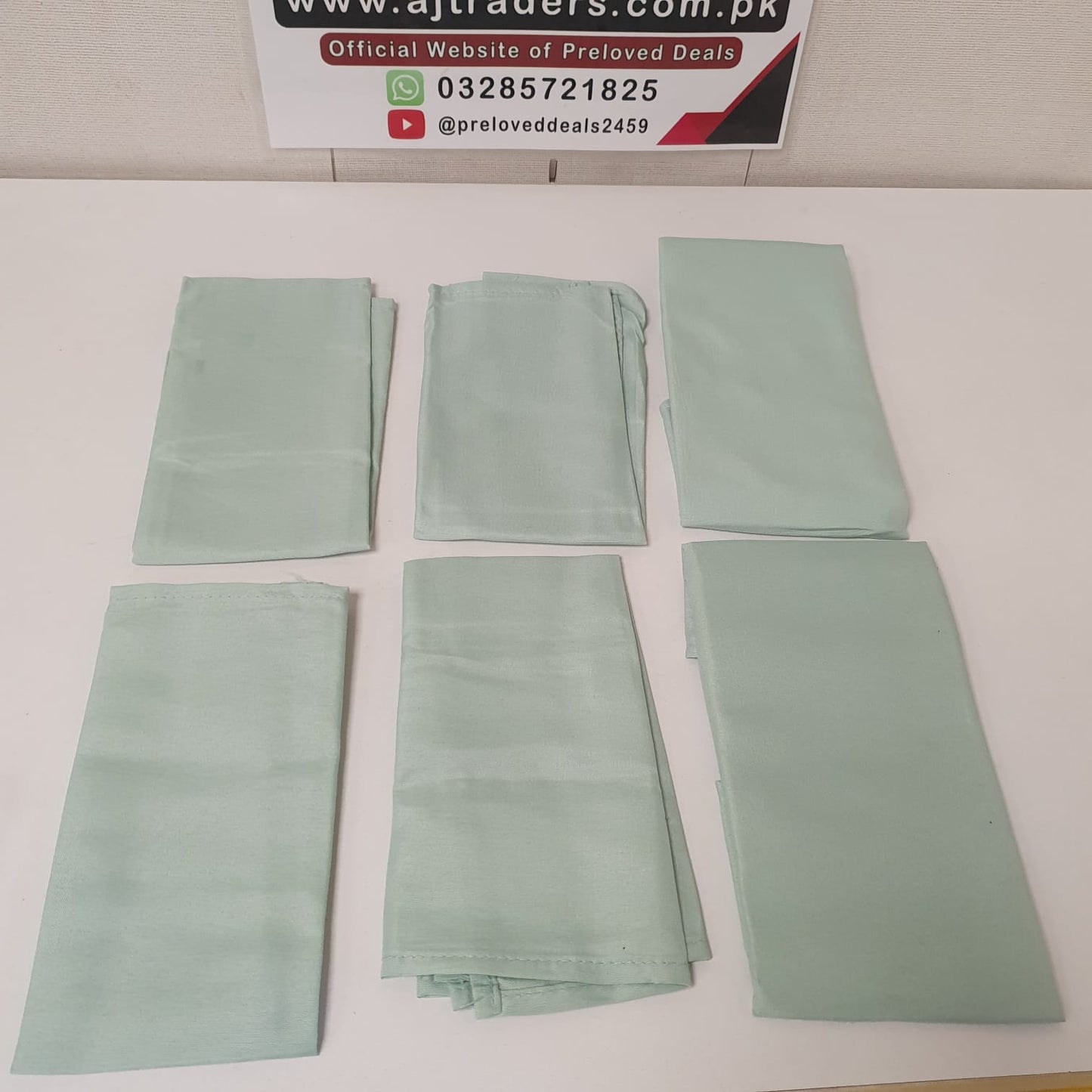 Bliss Casa Cloth Dinner Napkins by Bliss Casa 6 Pcs Pack, 8