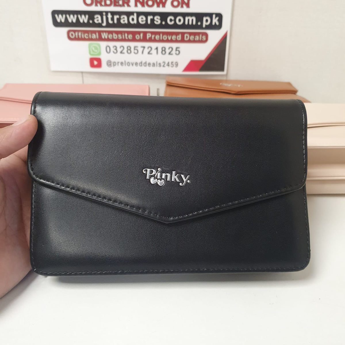 Pinky Ladies Hand bag, 12400