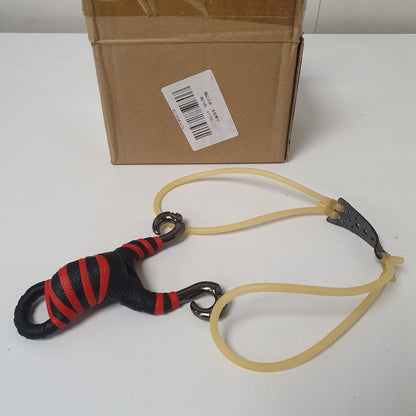 Red Black Alloy Steel Slingshot, 23