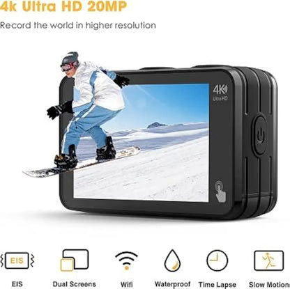 Campark UHD 4k Action Camera V40