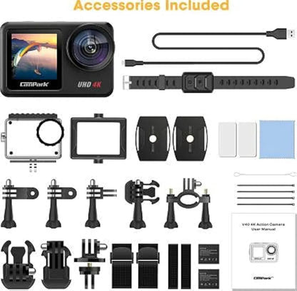 Campark UHD 4k Action Camera V40