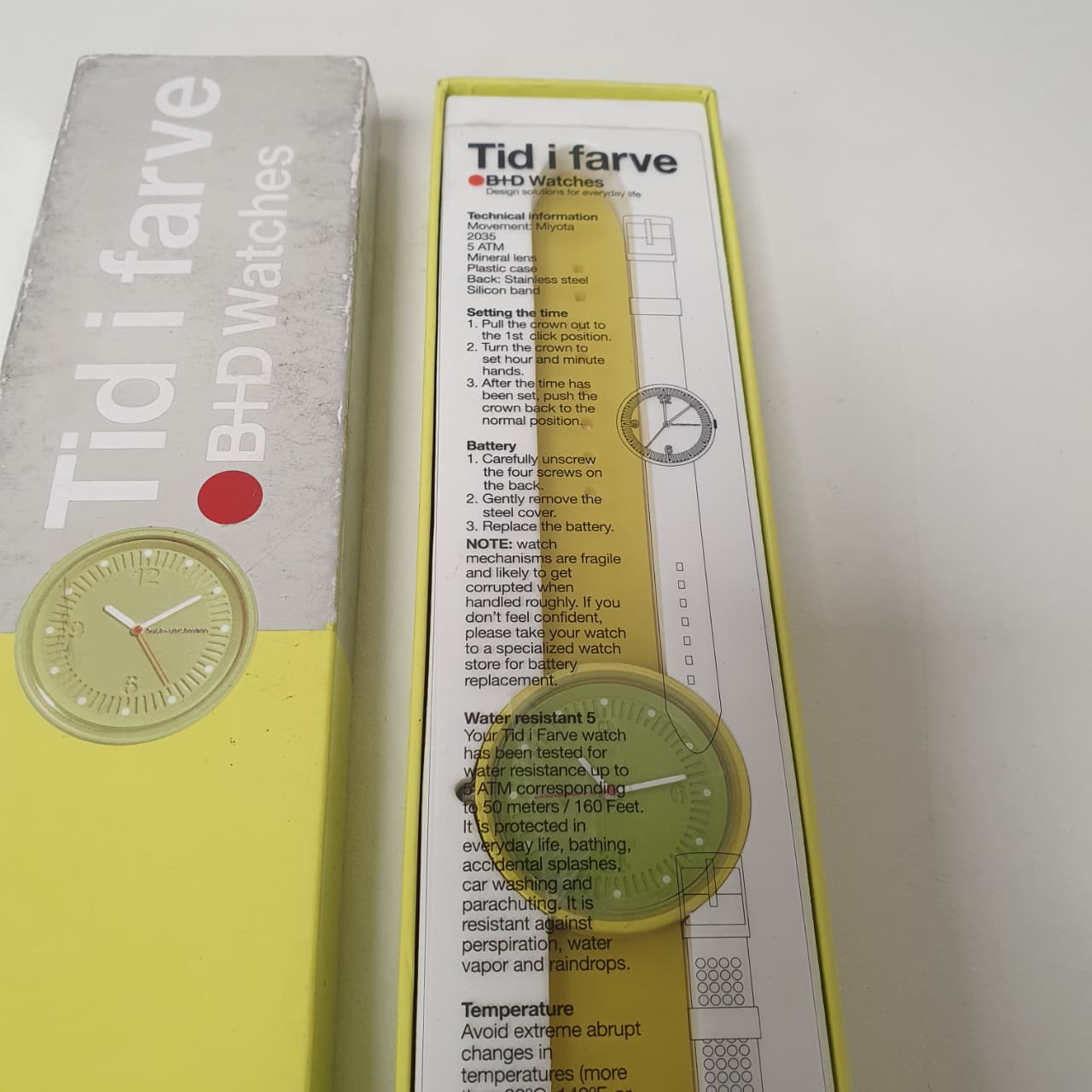 Tid I Farve Watch , 12200