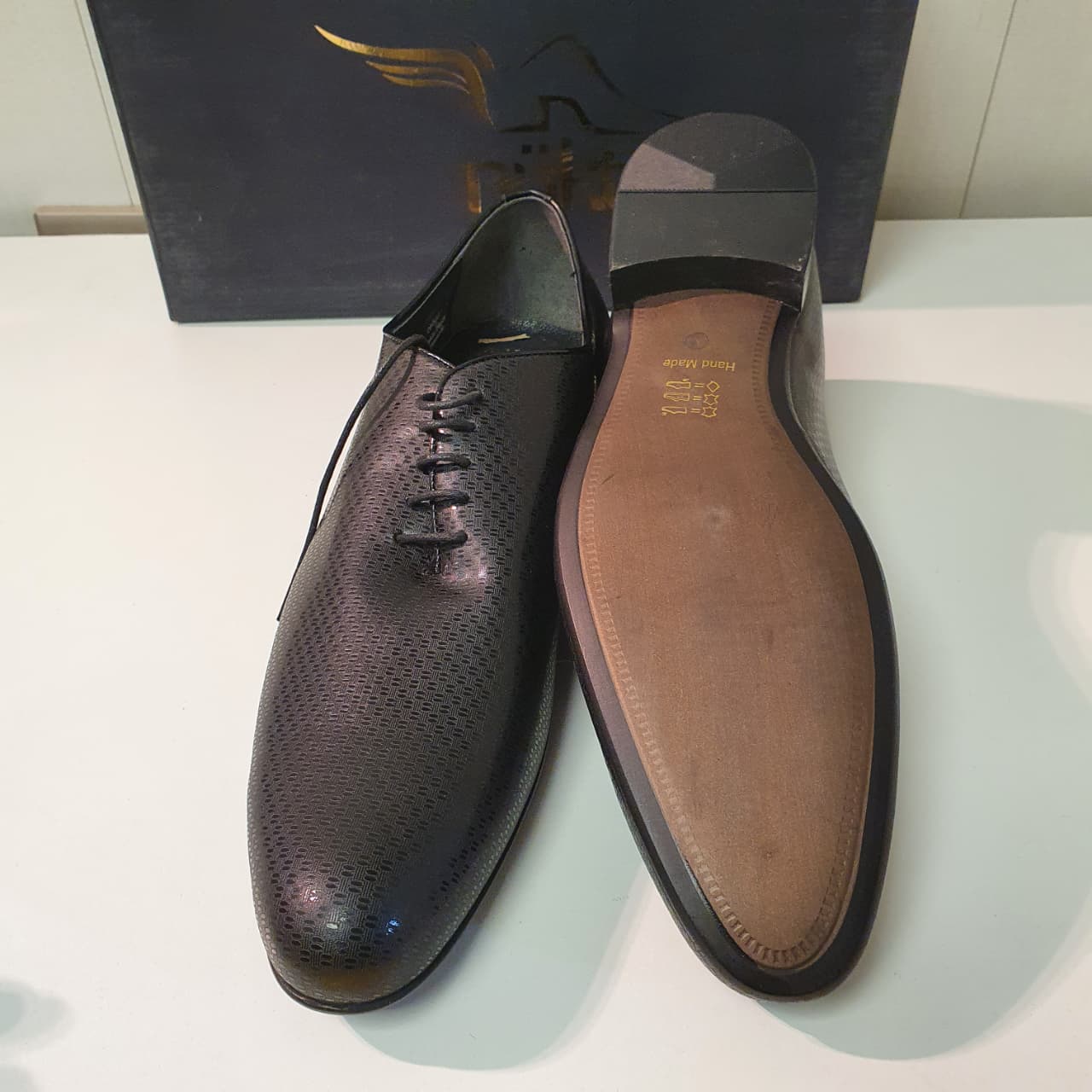 Fish Eye Style Hand Made Turkish Leather Shoes ,Art # 0047