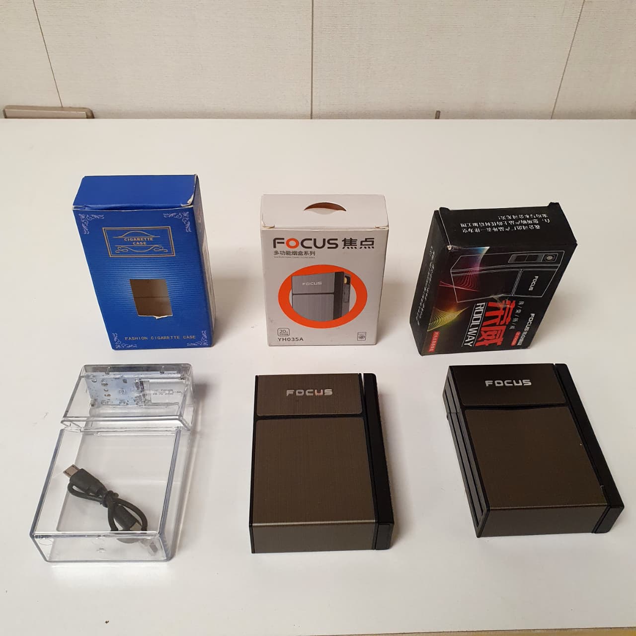 Rechargable Cigarette Lighter with case