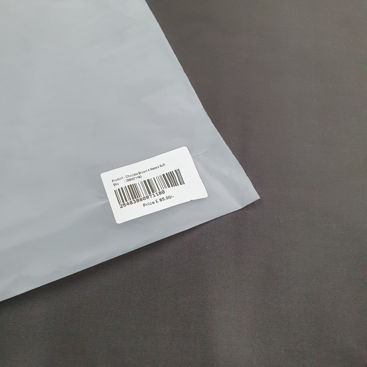 Choclate Brown Mens Fabirc for Shalwar Kameez 4 Meters, 53950