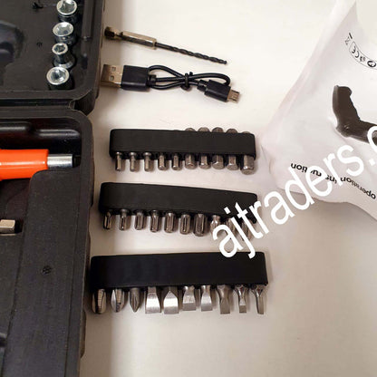 Toolkit Set Rechargeable Screwdriver, 62000