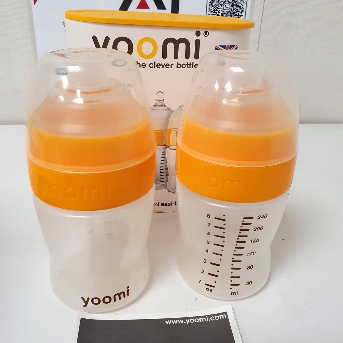 Yoomi Cleaver Bottle Two Feeders Pack , 241500