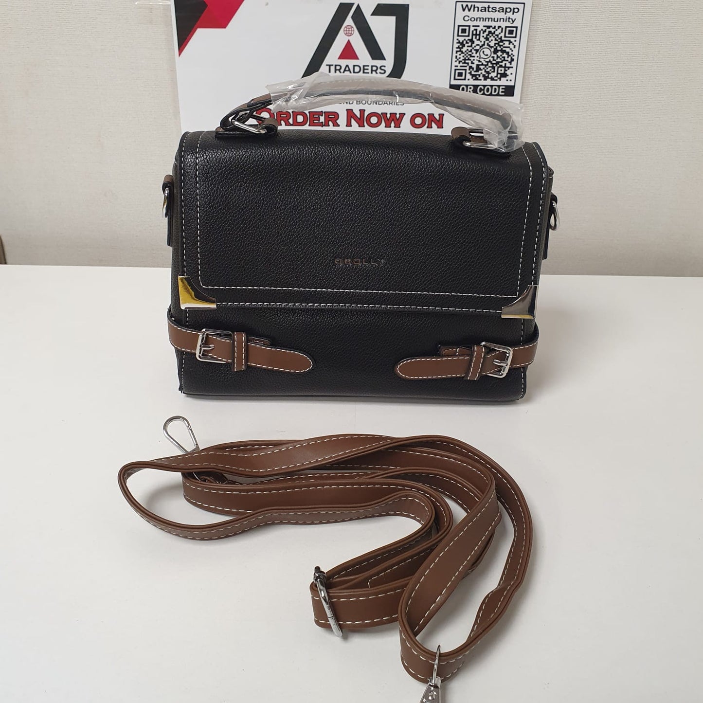 Fashion Lock Purses and Handbag PU Leather Shoulder Bags, 62950