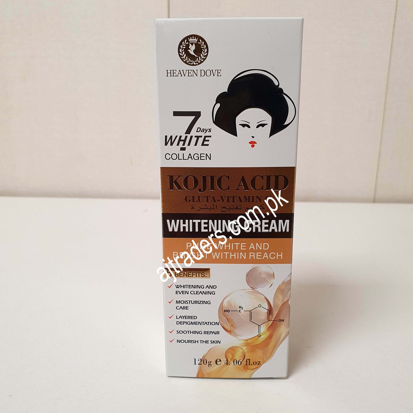 7 Days White Collage Kojic Acid Whitening Cream , 31300