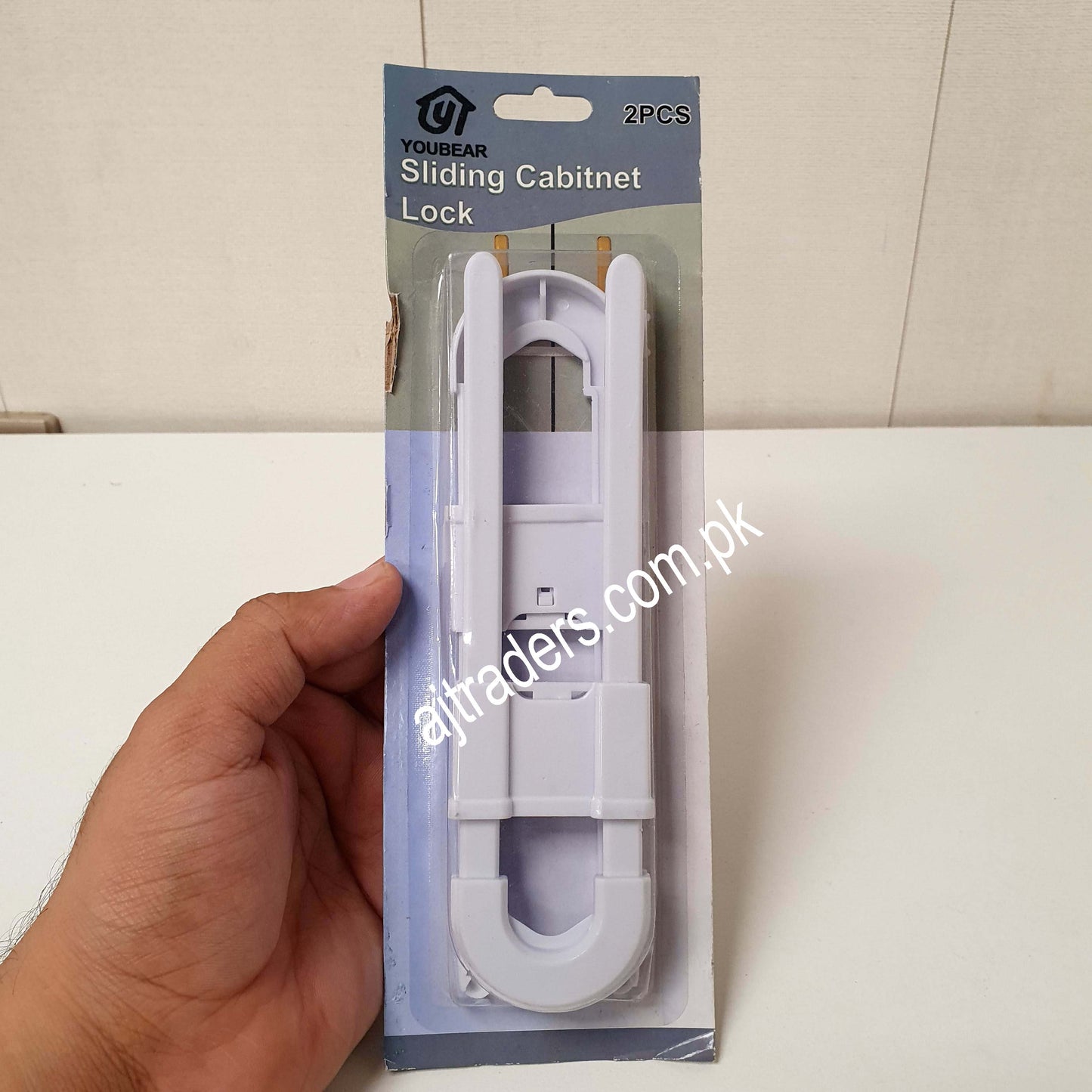 Sliding Cabinet Lock, 41380