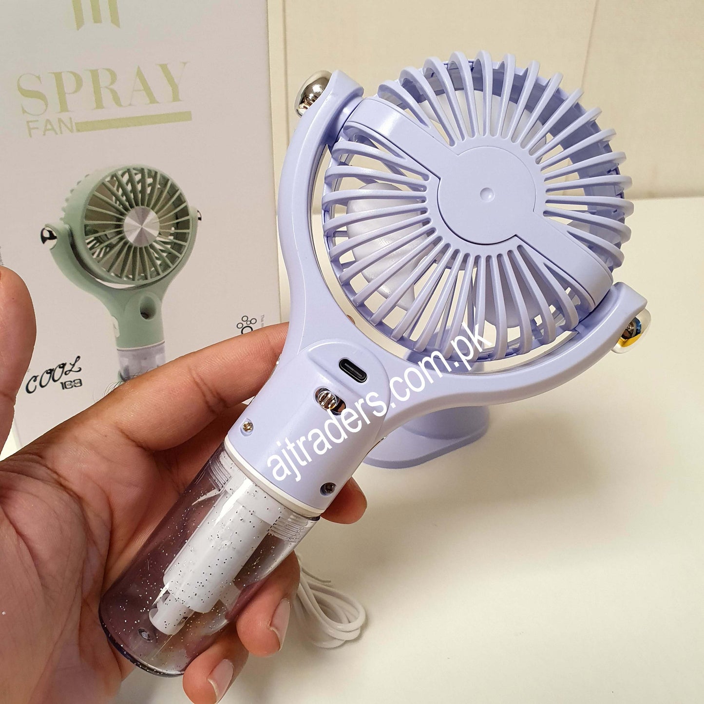 Handheld Mist Spray Fan, 21810