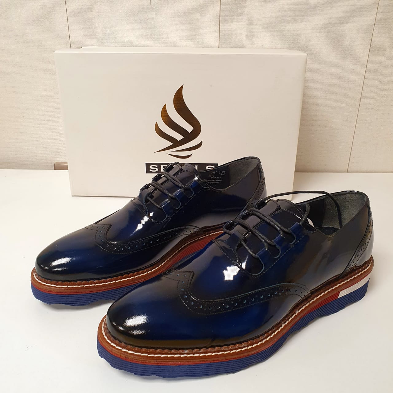 Vintage Style Orthopedic Medicated shoes From Turkey Leather by Sepals ART#0012