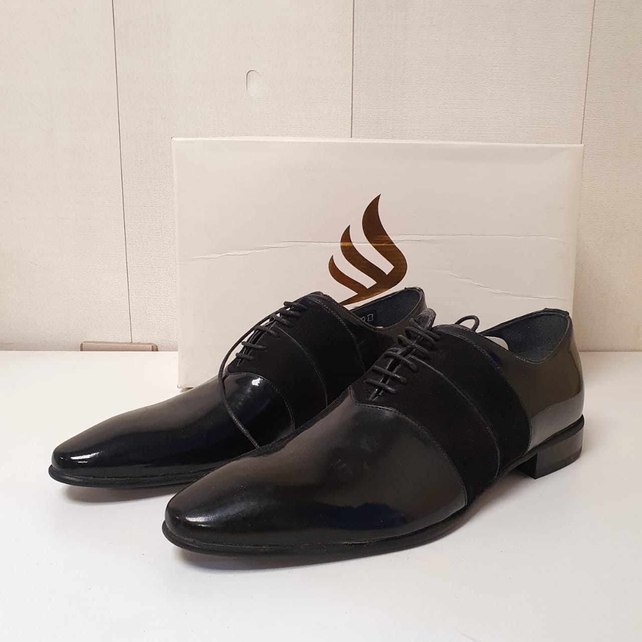 Classic Black Sepals Hand Made Leather Shoes From Turkey Art # 0018