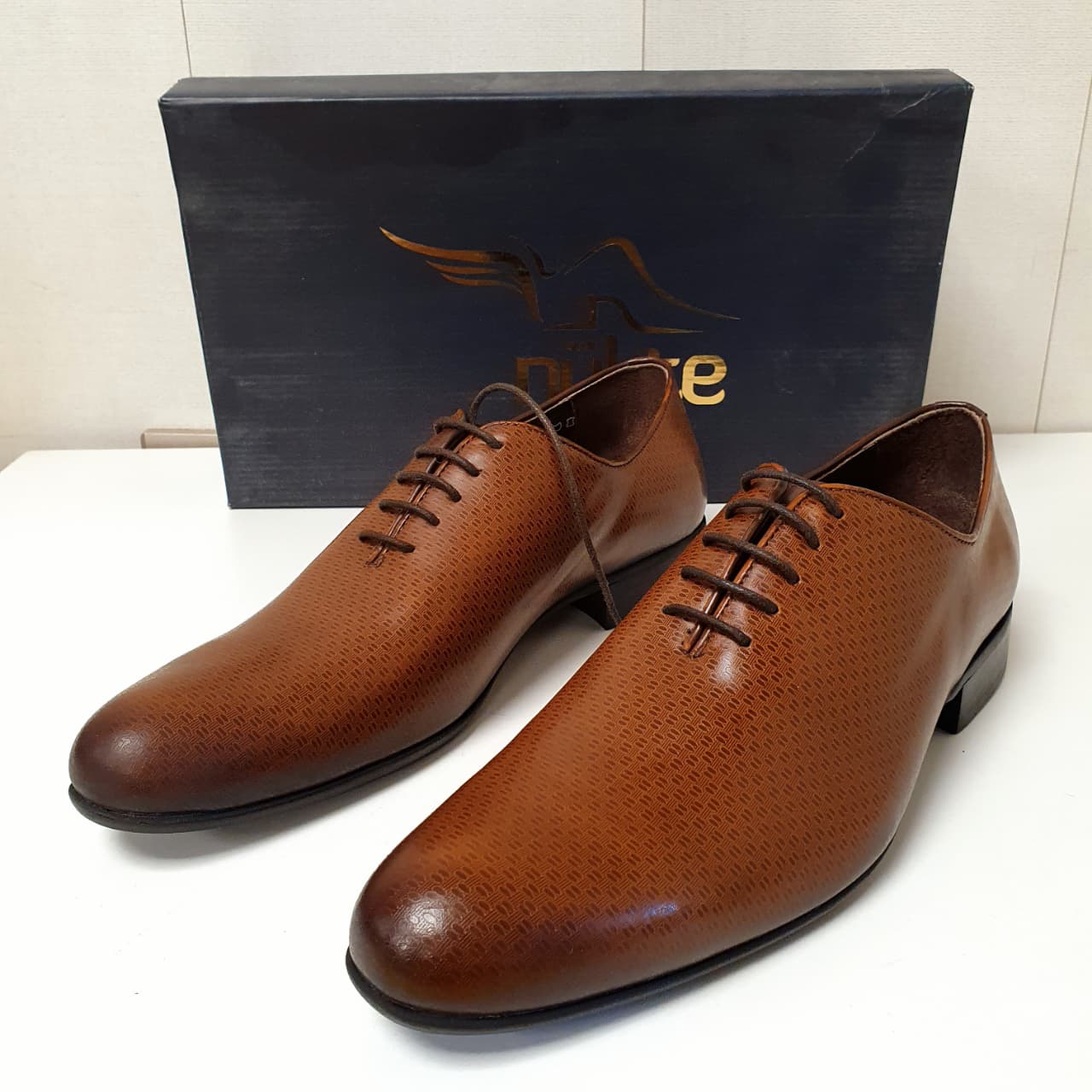 Hand Made Brown Turkish Leather Shoes by Sepals Art # 58, 152950