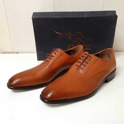 Hand Made Nukte Shoes Leather Brown Art # 73, 12950