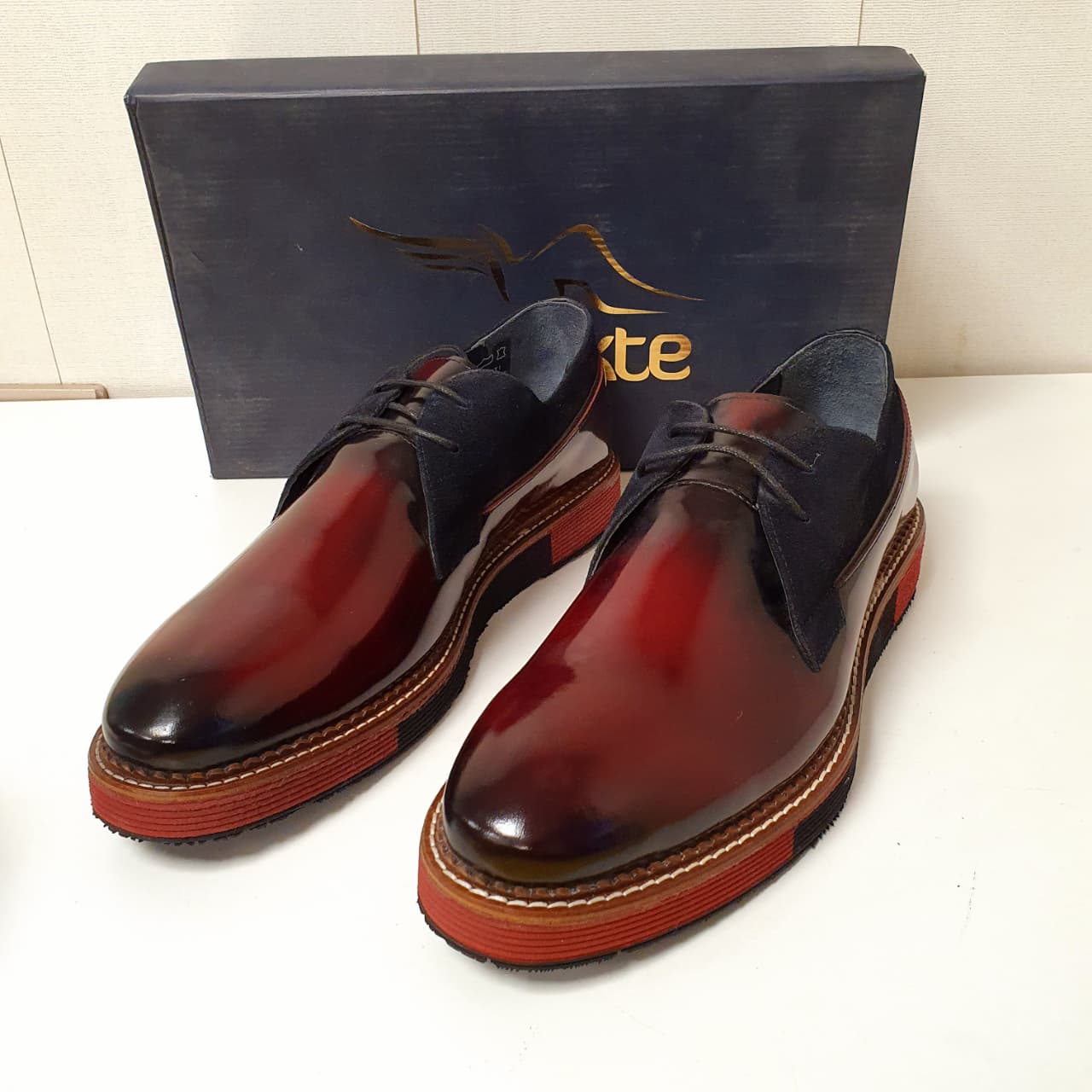 Leather Shoes Turkish Nukte Medicated Art # 84, 12950