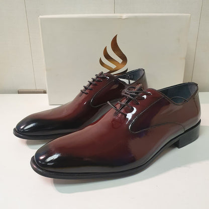 Hand Made Turkish Shoes by Sepals Maroon Black Art # 0043