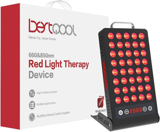 Bestqool Red Light Therapy for Face and Body