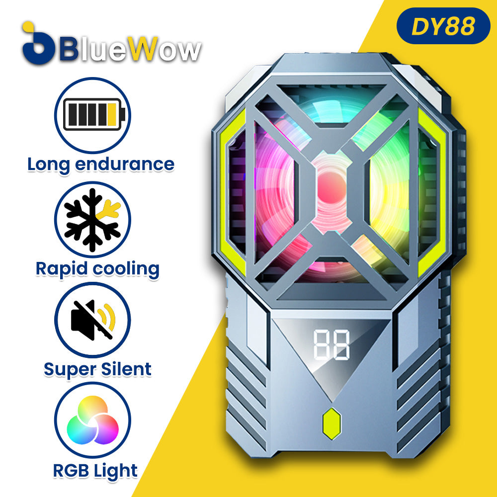 DY88 Semiconductor Mobile Phone Cooler RGB Radiator