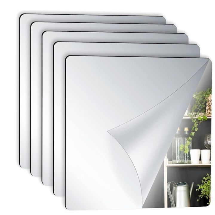 Flexible Acrylic Wall Mirror Sticker Sheet (30x40 cm)