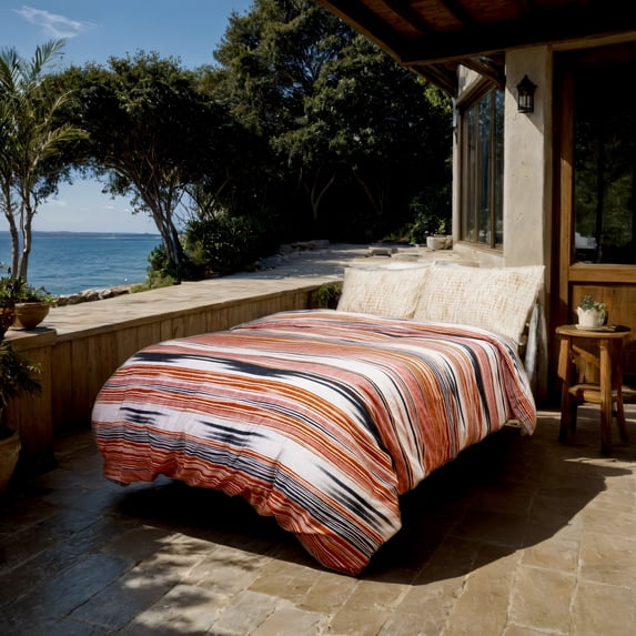Etavonni Home Bed Sheet Brown White, 4