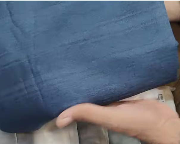 Imported Loose Fabirc Greenish Blue 4 meters